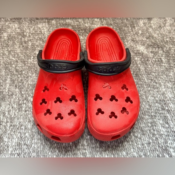 CROCS Red Mickey Design - Picture 2 of 4
